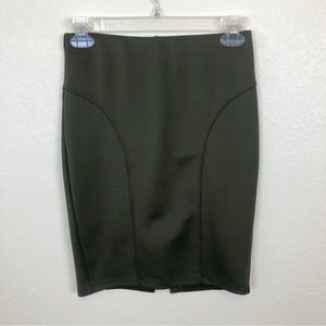 ‼️CLEARANCE‼️ Imagenation Olive Green Pencil Skirt